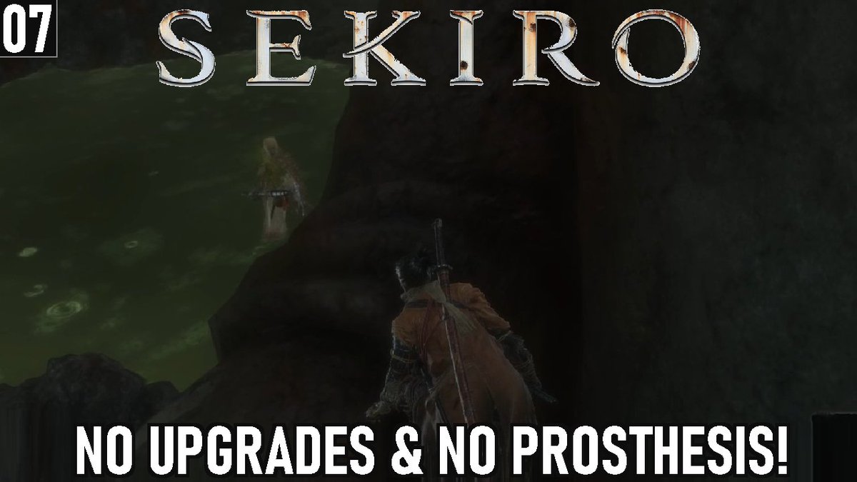 🔴Our #ChallengeRun of Sekiro continues as we explore the Sunken Passage! How far can I get without using skill points, damage upgrades, or the prosthesis? Let's find out! youtu.be/59UPS0uBGA4

#SEKIRO #twitchaffiliate