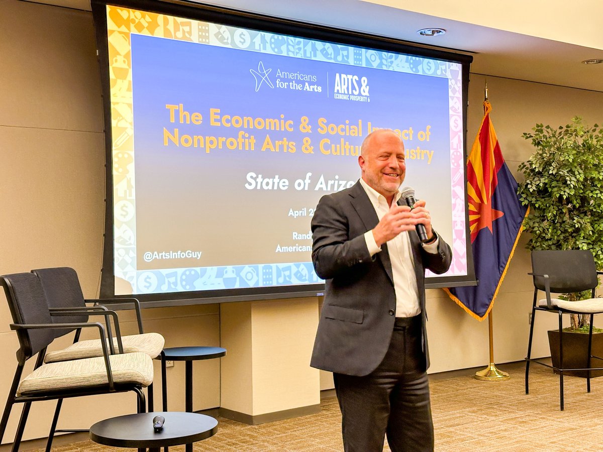 At the AEP6 report event, @ChrisPCamacho, alongside business, arts & community leaders, emphasized the critical role of the arts & culture sector in AZ's economy. @AZartscomm @azcitizens4arts @Americans4Arts @azcommerce @FlinnFoundation #artsandculture
