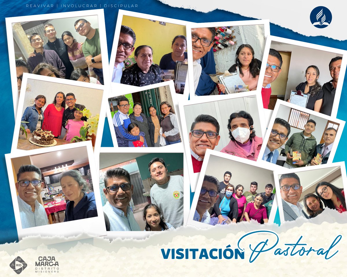 “La #visitaciónpastoral forma parte de la agenda divina para lograr la salvación de las personas. Es Dios quién se presenta a través de un instrumento humano para alimentar, cuidar, atender, contar, mostrar misericordia”.

__C. Gonzales &  A. Ramos

#EsAhora #RID #MayordmiaEsTodo