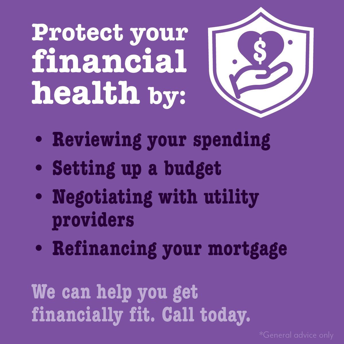 Protect your financial health