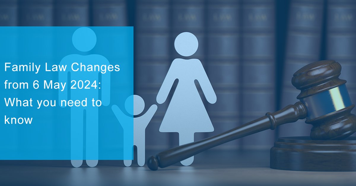 Significant changes in parenting orders take effect on 6 May 2024. The Family Law Amendment Act 2023 sets out new laws about decision-making responsibility, parenting time arrangements, and reopening concluded cases. Read more, here: millsoakley.com.au/thinking/famil…