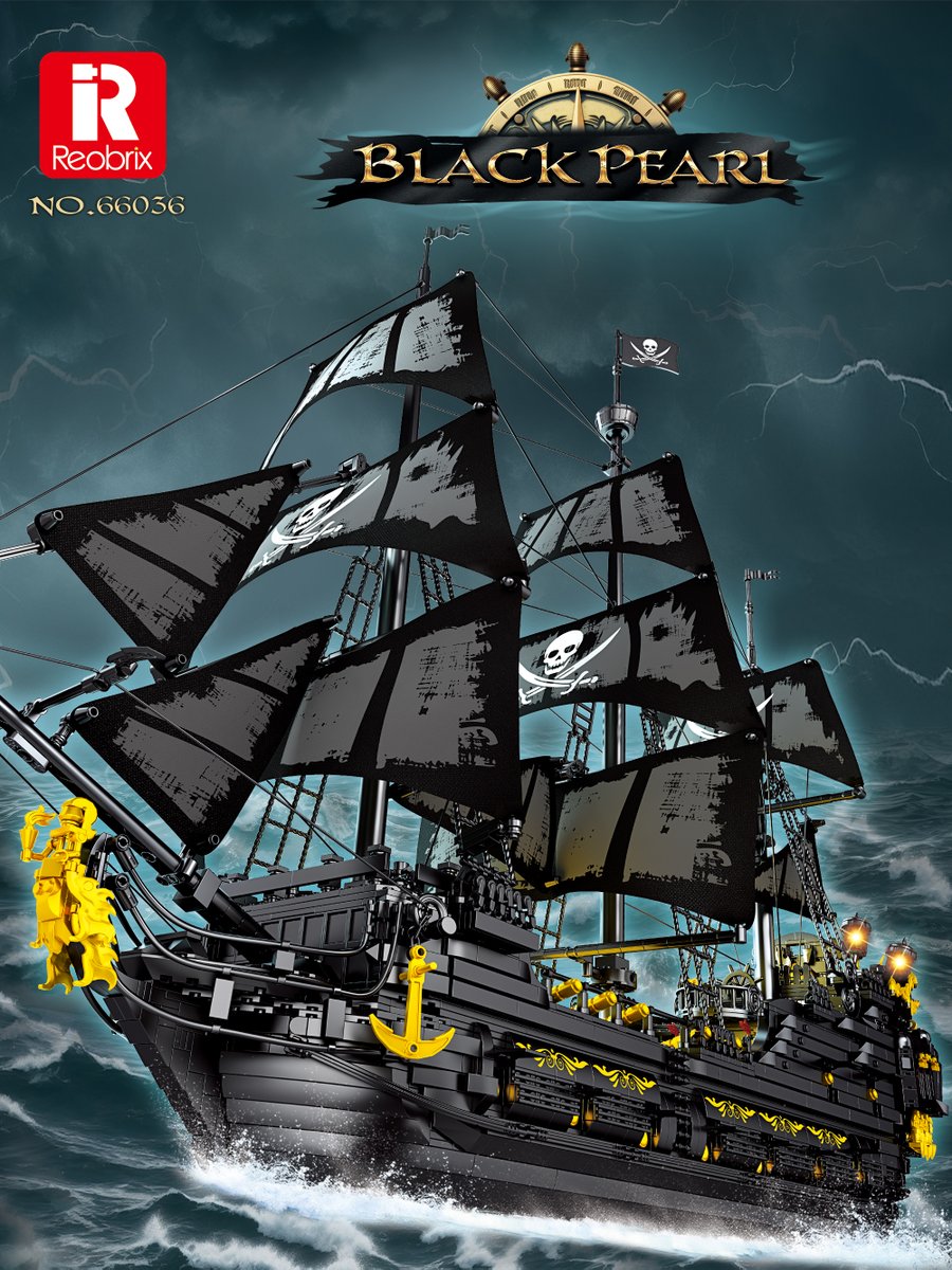 🏴‍☠️ Ready to captain your own vessel? Embark on epic adventures with the Reobrix Pirate Ship Model! Set sail towards imagination today at reobrix.com #PirateAdventures #ReobrixPirates #BuildingBlocks