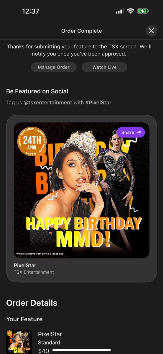 BaltzJenn's tweet photo. All for you Michelle, happy birthday!

A collaborative effort with Lorrie, V, Bianca, and Busengseng, thank you for pulling this off together. 💪🏼

#HappyMMDeeDay #MMD #MichelleDee #PorDee @michellemdee https://t.co/gYaun1VsKS