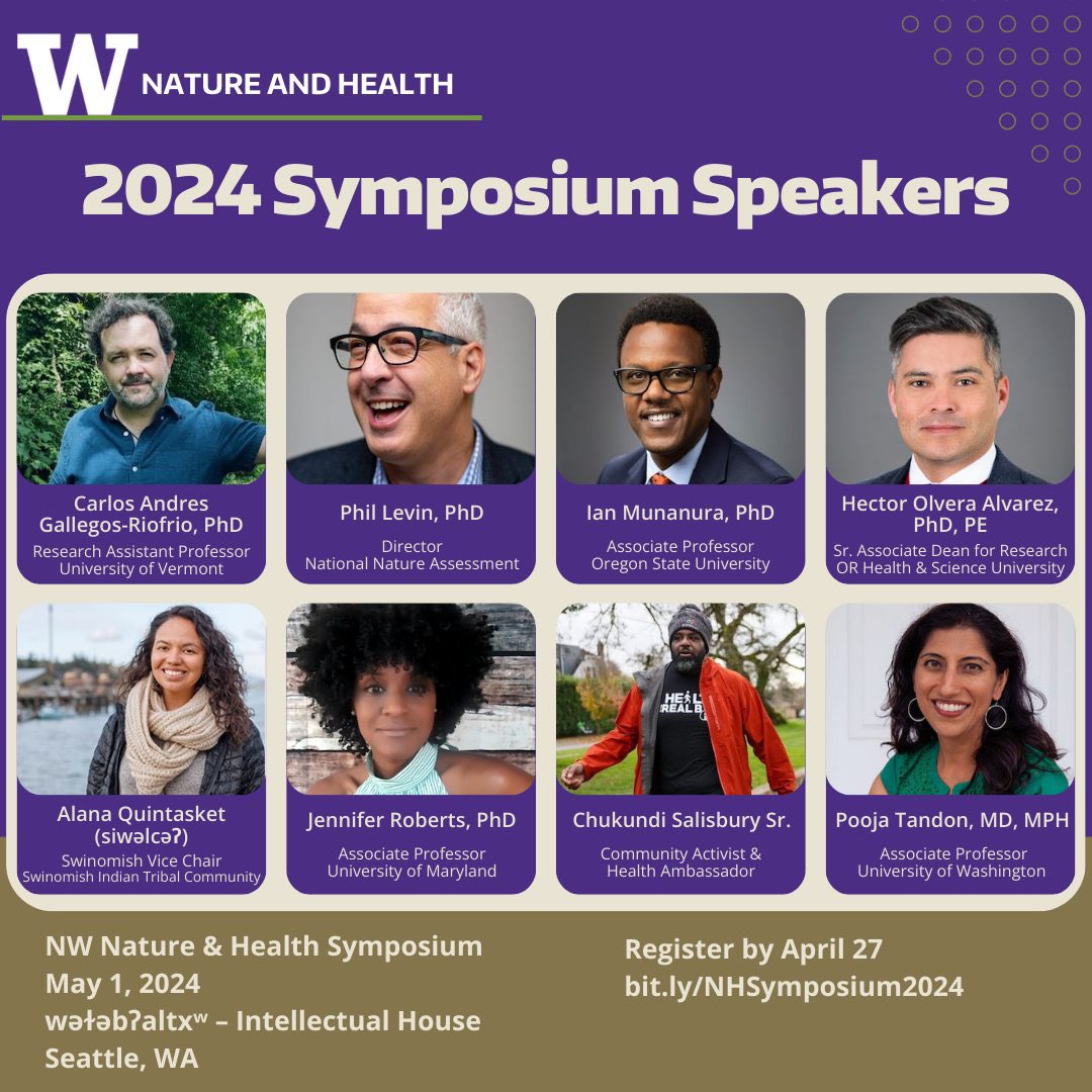 From Rochester to Seattle…I’m honored to share my work and meet with new and old friends and colleagues!
#EnvironmentalRacism
#NatureAndHealth