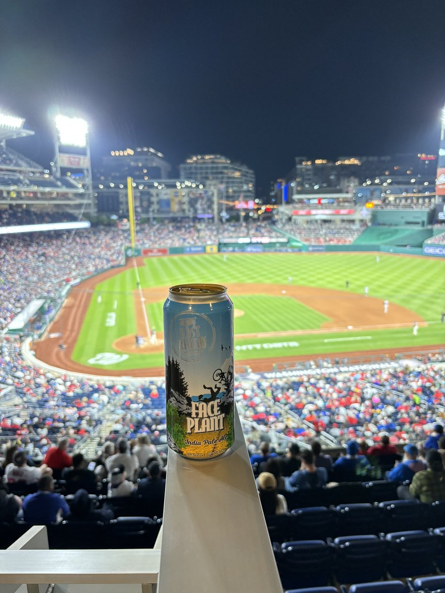 LostRhino's tweet photo. Rooting for the home team never tasted so good! Don’t forget Lost Rhino beer is available at @NationalsPark all season long! ⚾️🍻 #lostrhinobrewery @Nationals https://t.co/FvlXvt4oRB