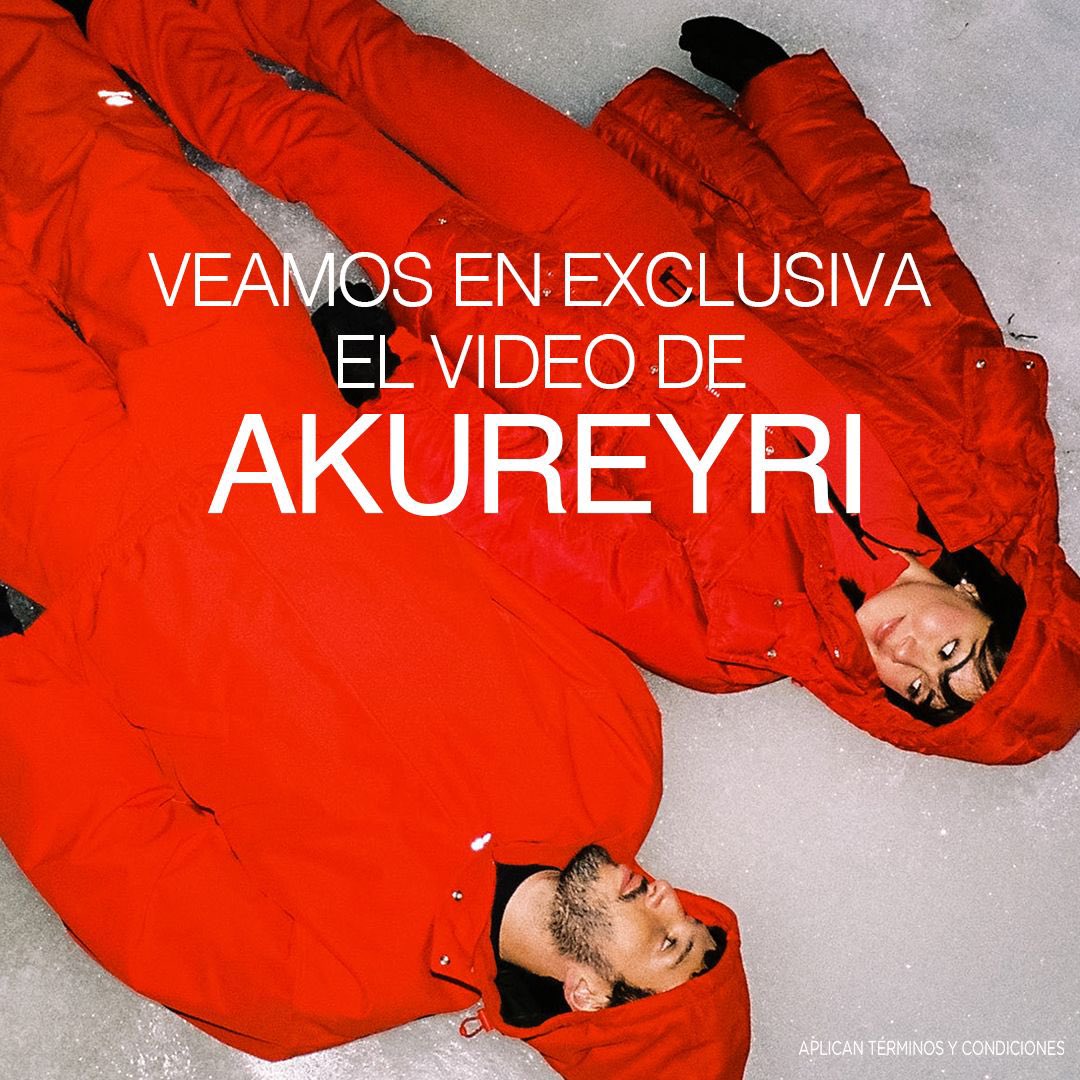 UMusicColombia's tweet photo. ¡VEAMOS EN EXCLUSIVA EL VIDEO DE 🧊AKUREYRI 🧊 ANTES QUE SE ESTRENE! 🤩
Si estás en Bogotá y eres un verdadero fan de @Aitanax, ¡esta es tu oportunidad! ❤️
Participa aquí 👉🏼https://t.co/3iUrQifLwE
Aplican TyC. https://t.co/Phcy2vaH78