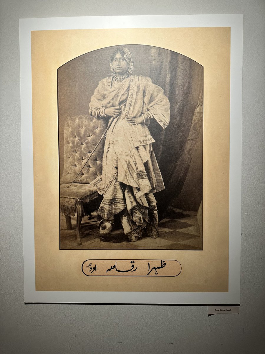 Recently I visited Museo Camera, Centre for the Photographic Arts in Gurgaon which had an exhibition on Abbas Ali Darogha's famous book The Beauties of Lucknow, published in 1874, has portraits of women chracterised as 'singers, dancing girls and actresses', many of them female