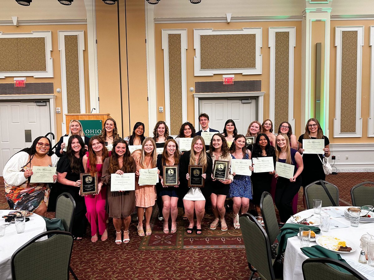It’s a happy Tuesday indeed! I am incredibly honored &amp; overwhelmingly grateful to have received the E.W. Scripps School of Journalism Director’s Award at this year’s J-School Banquet. A special, heartfelt thank you to Dr. D for her endless support and mentorship! I am so thankful