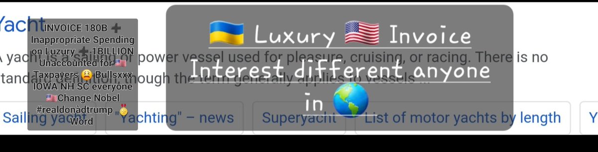 421frr's tweet photo. #2024Freee 👄 Twice No💰🇺🇸 First🇺🇦Largest MEDIA outlets Charge💰Laundering🇺🇦Control Media Purchased #2YACHTS #CIA ✍️Unethical🇺🇸Invoice $180 Billion💸#GOP🏡Purchased FL💰🛑 Constitution👑🇺🇸Borders #Priority1🇹🇼Payed🪖🚢🇺🇦🇺🇸Deficit❓️🤝 #realDonaldTrump🪞
https://t.co/9xZCV8mMVz https://t.co/X97GqZm2on