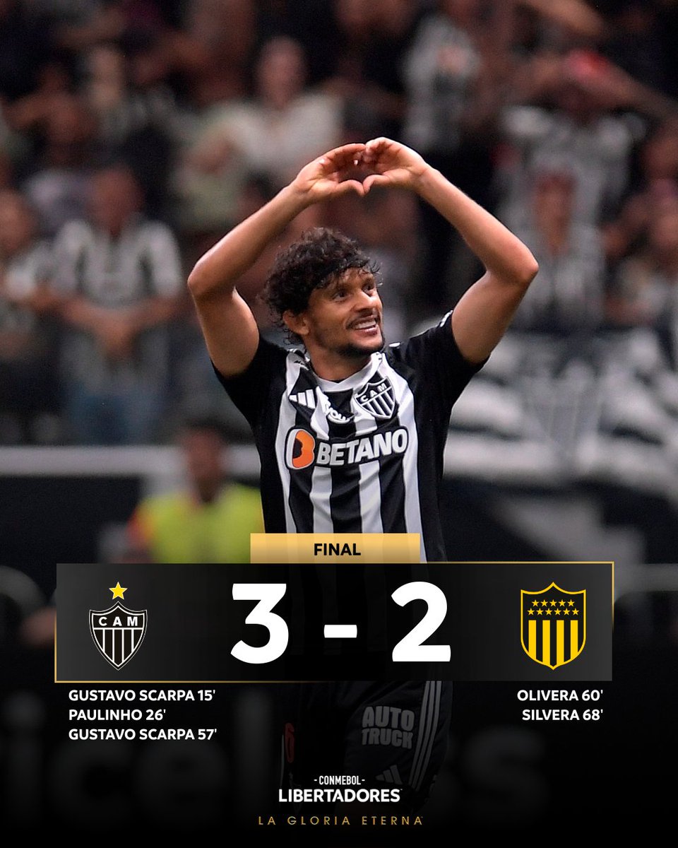 🔥🇧🇷⭐ @Atletico stay perfect with a win over @OficialCAP!