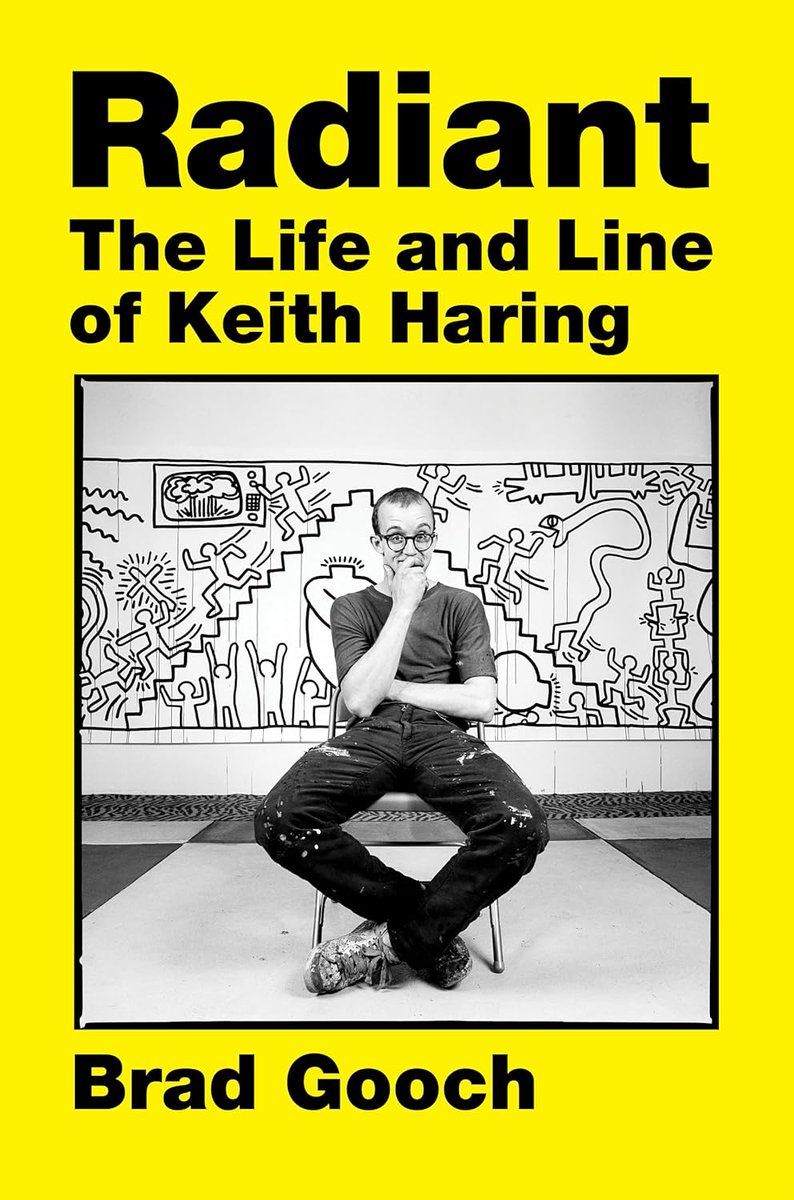 I was a NYC teenager who loved street art, so I was thrilled to have Brad Gooch stop by our book club tonight to discuss Radiant, his incredible biography of Keith Haring. Thanks, as always, to Jean Hanff Korelitz for hosting the best book club in the world.