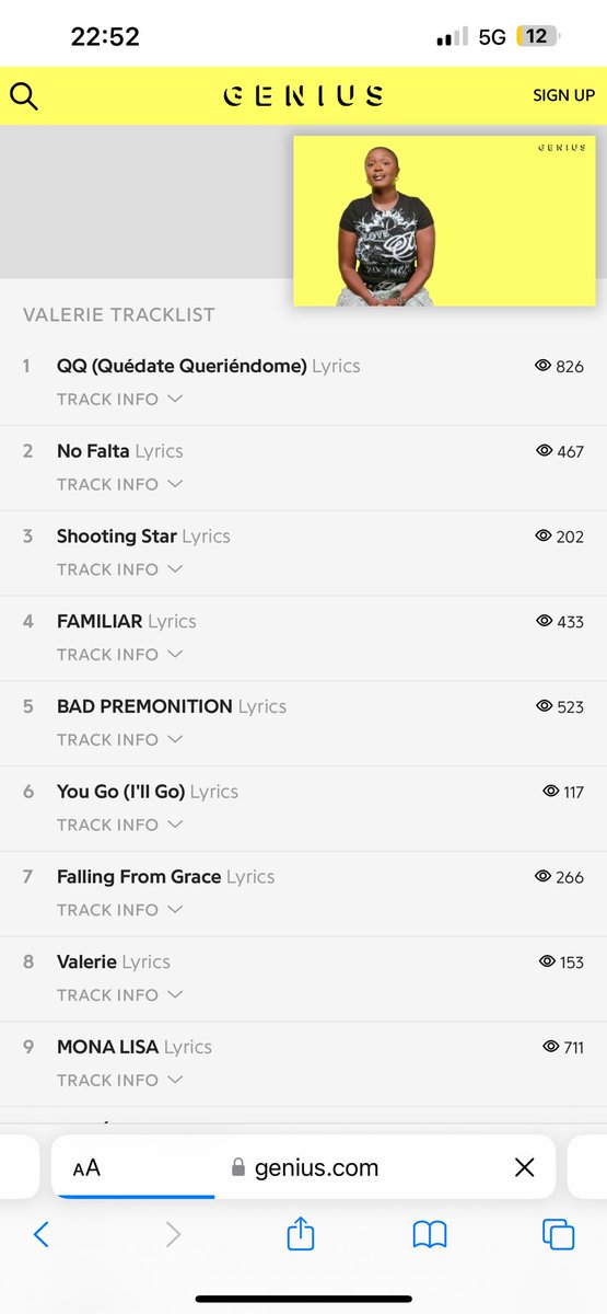 arthurramospcb's tweet photo. A quantidade de pesquisa nas Música’s do álbum que estou ouvindo 😭😭 https://t.co/BKtTBaCU86