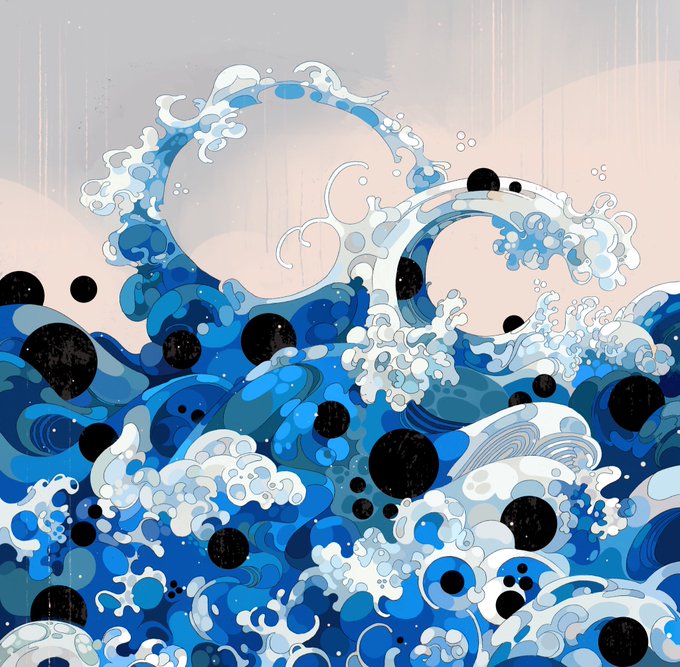 「waves」 illustration images(Latest｜RT&Fav:50)