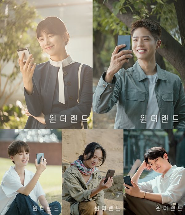 '#Wonderland' teaser released with popular actors #TangWei, #Suzy, #ParkBoGum, #JungYumi, #ChoiWooSik

sports.hankooki.com/news/articleVi…

'Wonderland', a story about reuniting with a loved one through 'Wonderland', a video call service that restores dead people with artificial intelligence