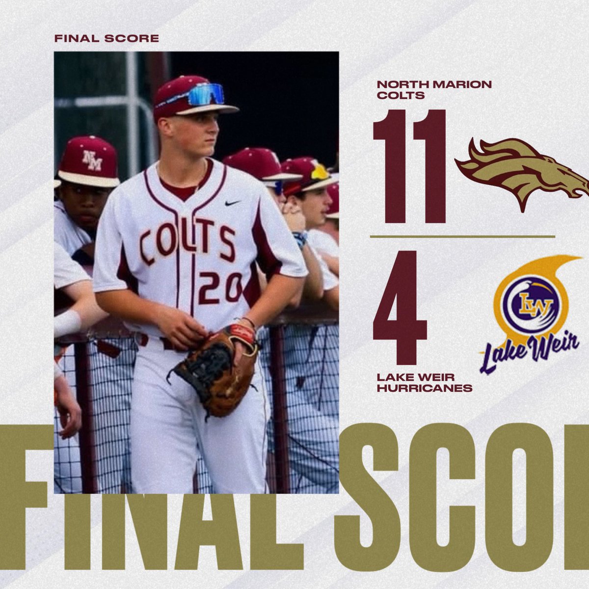 North Marion Colts Baseball tweet media