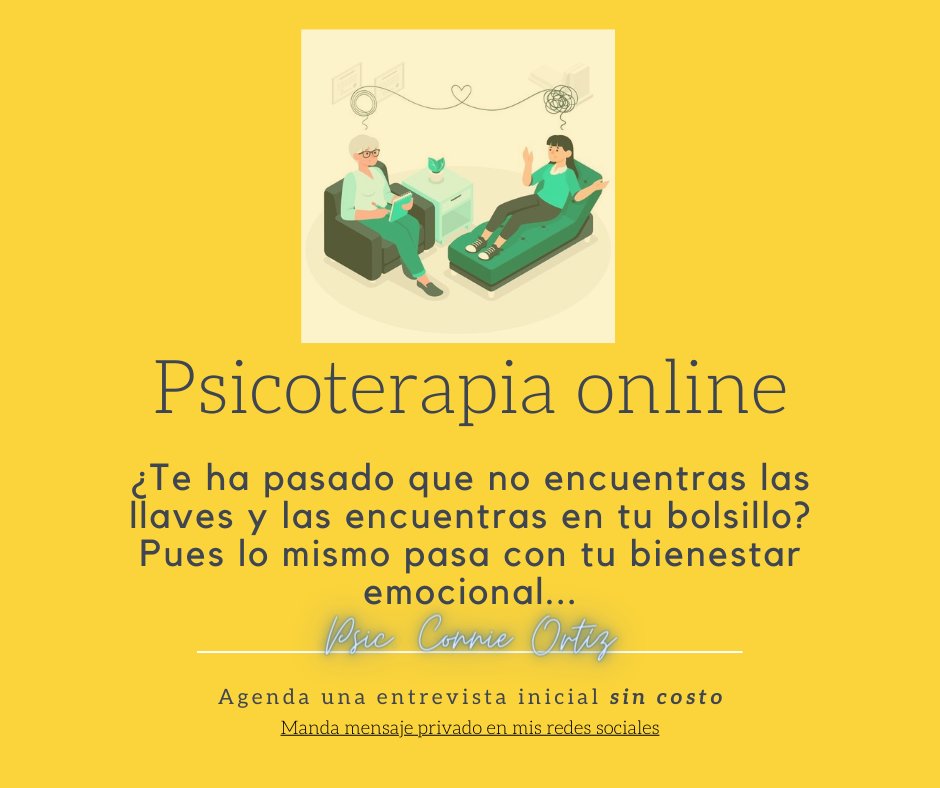 Psic. Connie Ortíz. tweet media
