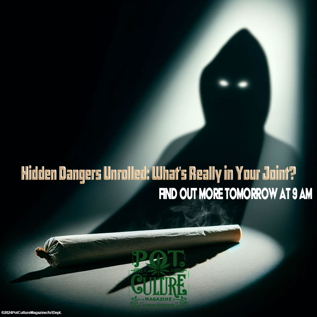 Are your rolling papers putting your health at risk? A new study reveals hidden dangers in your joints. Find out more tomorrow at 9 AM right here at #PotCultureMagazine #HealthAlert #CannabisCommunity #StonerFam #CannabisCulture