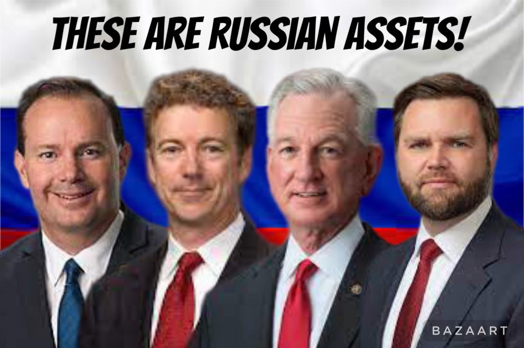 Russia owned Senators in US senate.