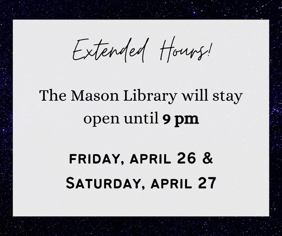 KSC Mason Library tweet media