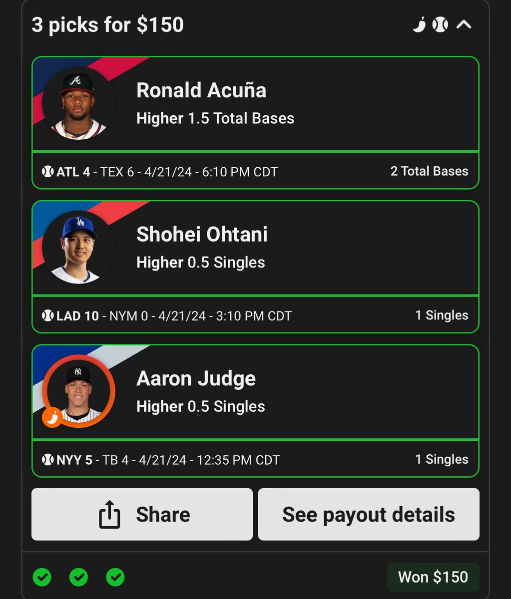 clykins20's tweet photo. Baseball is here and we been seeing green in the discord! I think I got it! I’ll be posting here for everyone on the free plays
#underdog #mlb #gamblingX #baseball
#endofdrought https://t.co/lB1FgrSVCh