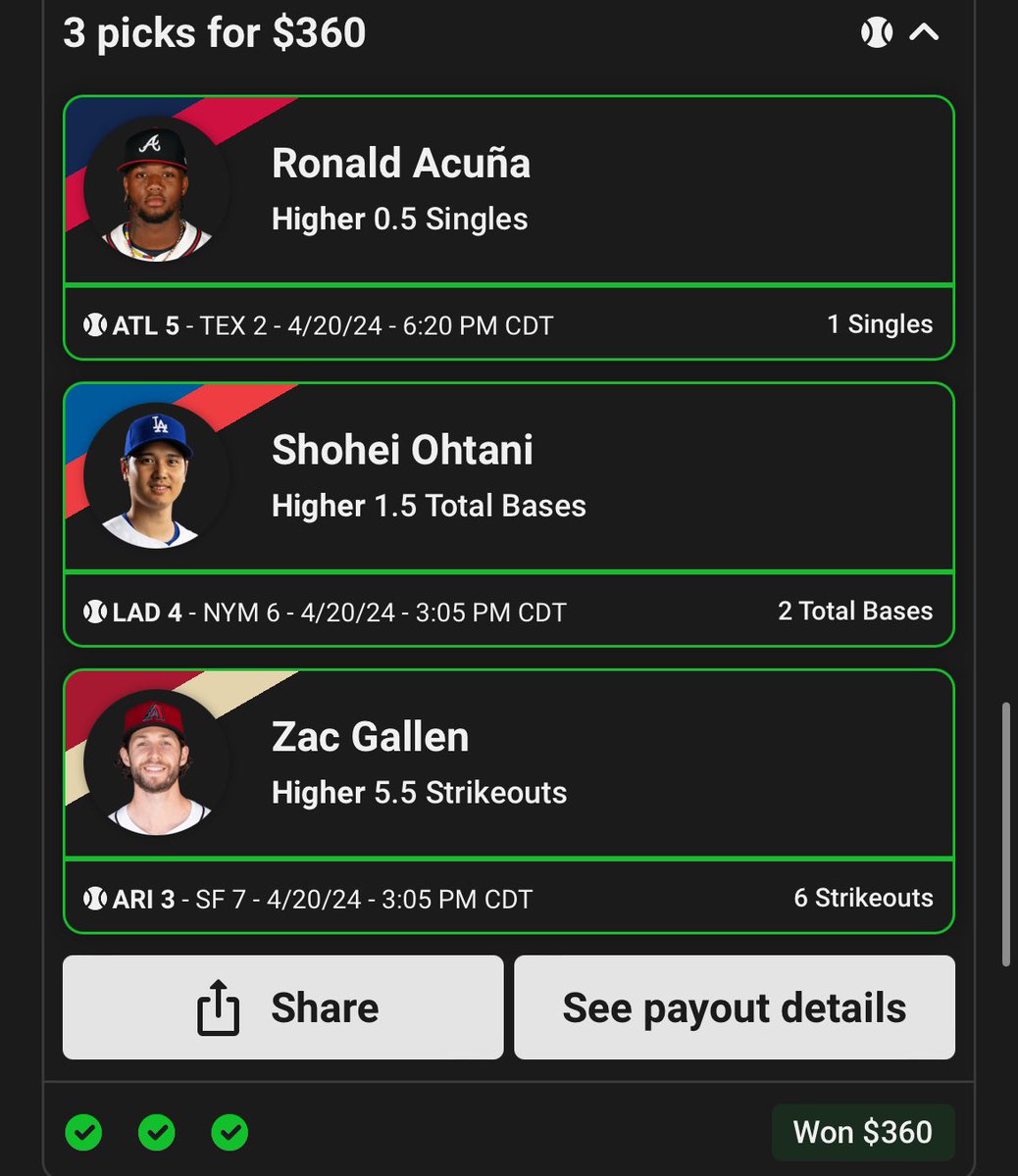 clykins20's tweet photo. Baseball is here and we been seeing green in the discord! I think I got it! I’ll be posting here for everyone on the free plays
#underdog #mlb #gamblingX #baseball
#endofdrought https://t.co/lB1FgrSVCh