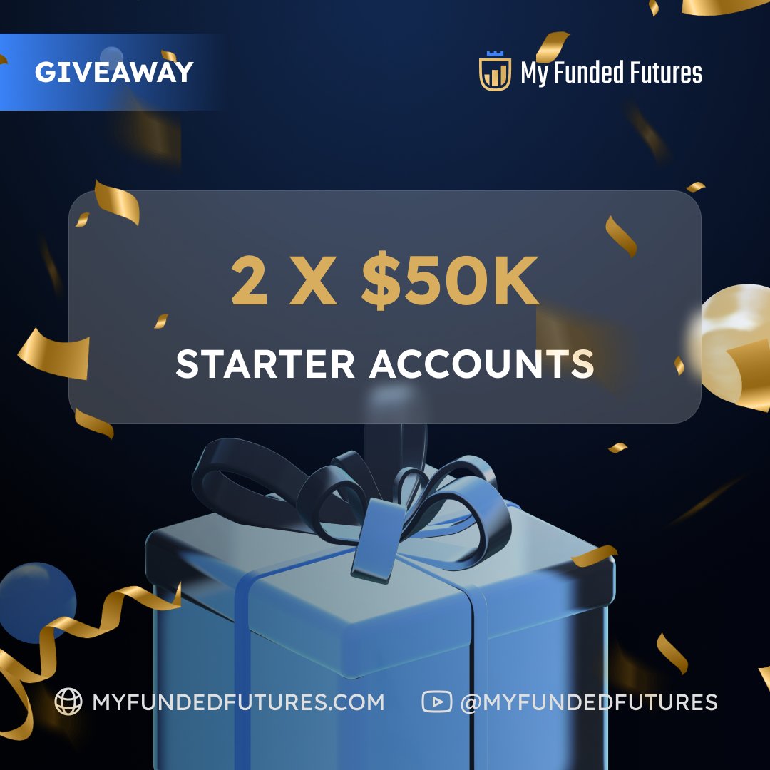 ANOTHER ONE

📌 2x $50,000 MFFU CHALLENGE 
ACCOUNT  📌

Rules:
1. Follow @ChristianJosess, <a href="/MyFundedFutures/">MyFundedFutures</a>, @DennisMFFU 
2. Like and Retweet
3. Tag 3 friends
4. Join to my discord server : discord.com/invite/pJKUNAUG

GOOD LUCK !