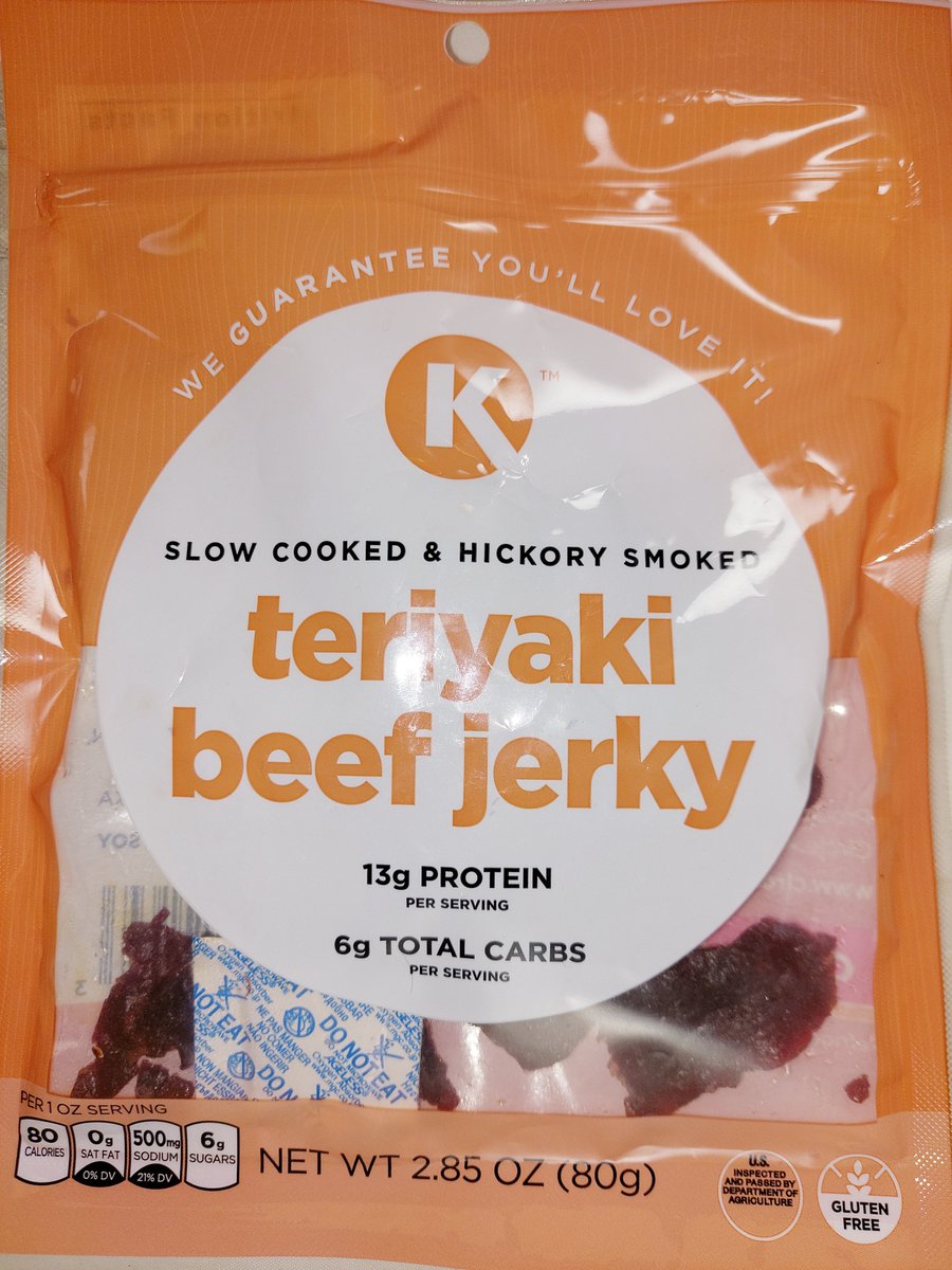 Circle K - Teriyaki beef jerky review. jerkyingredients.com/2024/04/23/cir… #circlek #circlekstores #jerky #beefjerky #jerkyingredients #jerkyreview #teriyaki #teriyakijerky #teriyakibeefjerky @CircleKStores