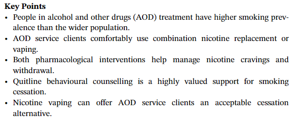 ‼️ Explore our latest open access paper in @APSAD_DAR covering tobacco smoking cessation and use of nicotine replacement therapies post-discharge from residential #AOD care in Australia. onlinelibrary.wiley.com/doi/10.1111/da… @FlindersHMRI @CREtobacco @Flinders