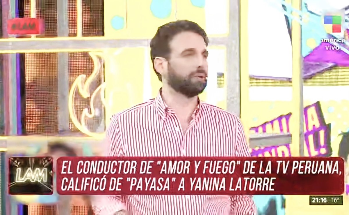 TVYMSEspectcul1's tweet photo. En #lam #elejercitodelam con #angeldebrito mostraron como en la #TVperuana destrozaron a #yaninalatorre por toda la mala información y mala onda que difundió sobre la relación de #MarceloTinelli con la #starperuana #MilettFigueroa
#amoryfuego #peru
#intrusos #flordelav #Socios https://t.co/aCqWgShXxA