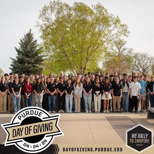 ASMEPurdue's tweet photo. 📣1 day until Purdue Day of Giving!📣 Support ASME by donating tomorrow! The link to donate can be found in our bio through LinkTree

#purduedayofgiving https://t.co/HnR6ekw0sc