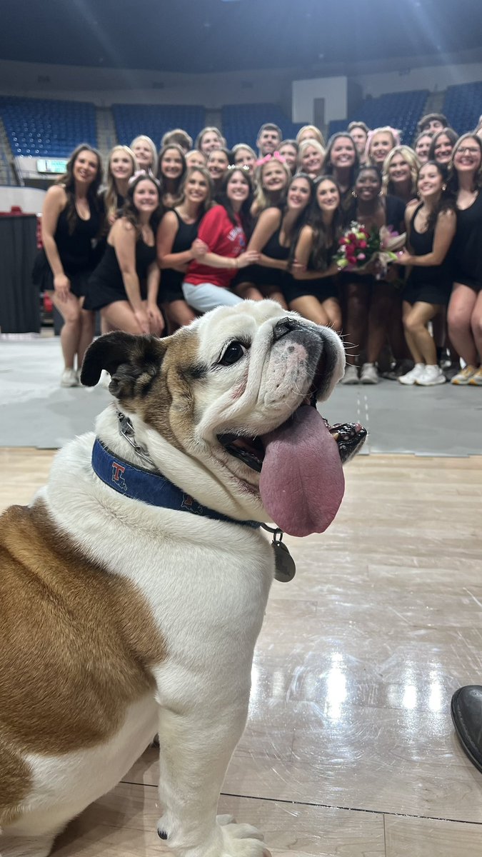 All smiles at the amazing show tonight #songfest @LATech #mascot #greekweek