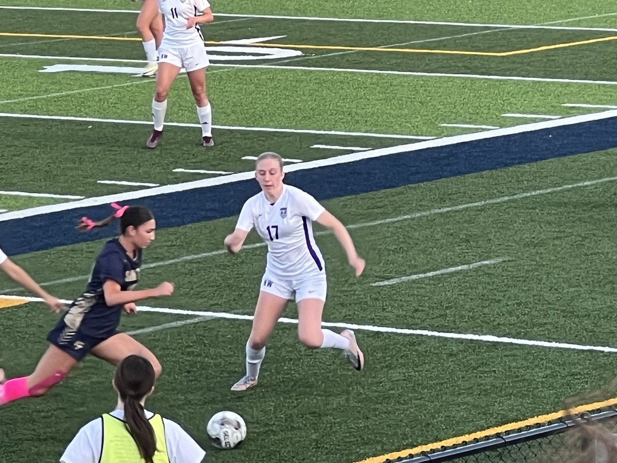 So great to see Adria and BVNW play tonight in a matchup at Aquinas. Well done!