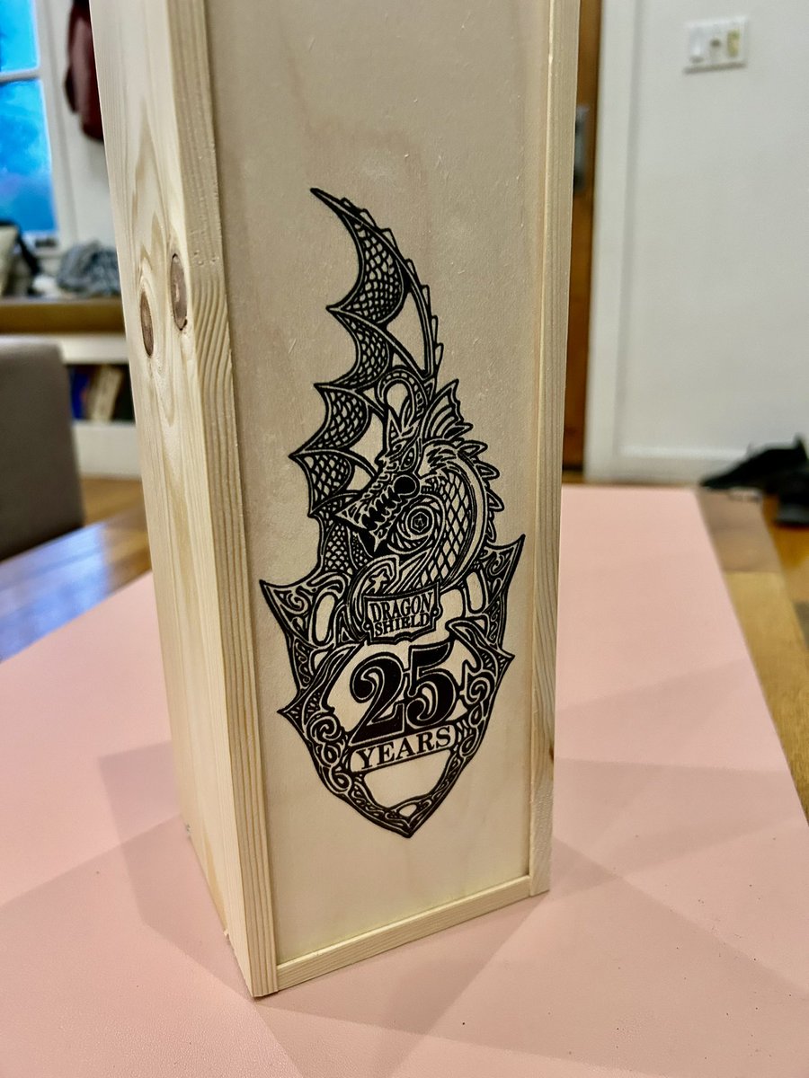 25 years of Dragon Shield. Wow. I’m proud to work with a company that transformed card gaming accessories all those years ago, and never slowed down.