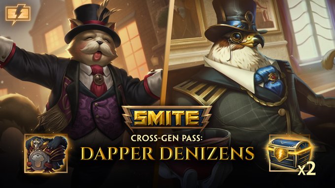 🦊I'm giving away 2 dapper bois passes🦊
🧐- how to enter - 🧐

🎩follow @EggRelatedd 
🎩like
🎩repost
🎩comment your dream collab with SMITE

I will pick the winners at the end of the week, good luck!