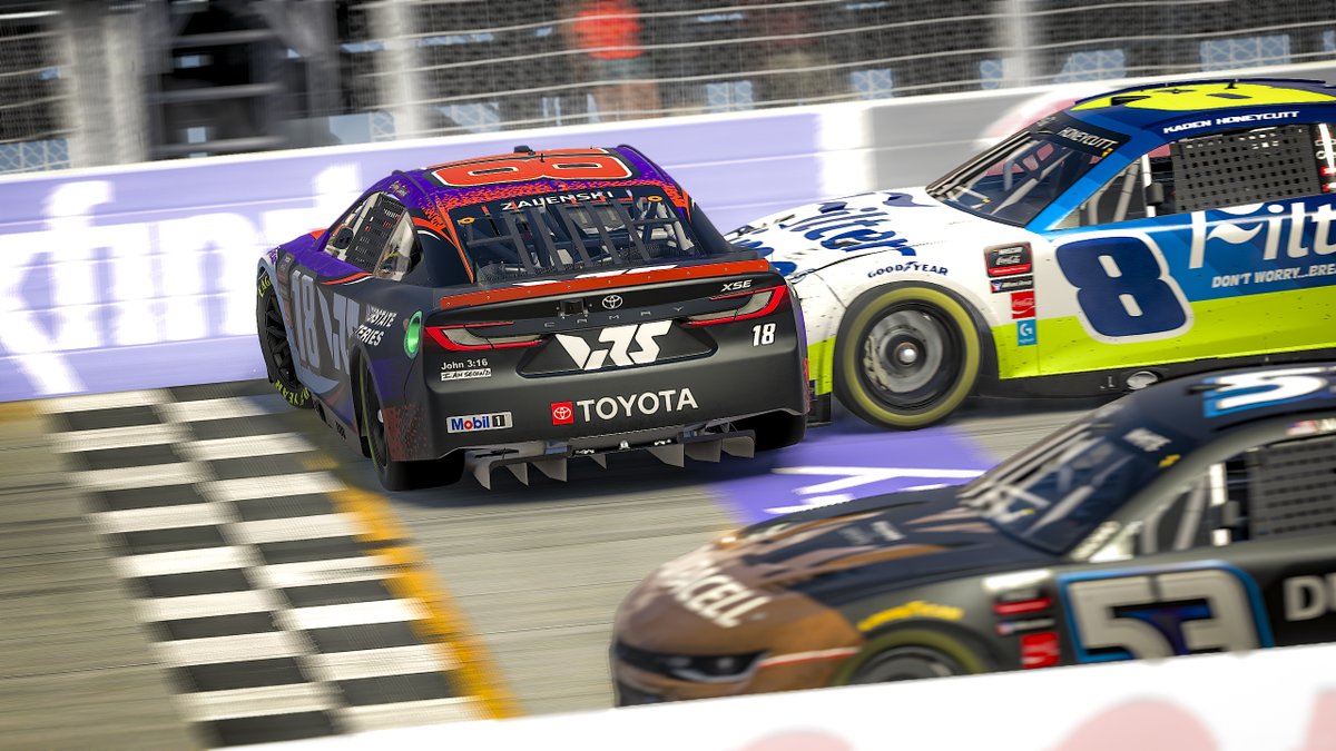 Started top 5 and finished there. Had great long run speed and meh short run. Was able to maintain my position on those restarts! Nice to finish a Dover race without issues for the first time since 2018 (disregard me crossing the finish line sideways) @realVRS x @JoeGibbsRacing