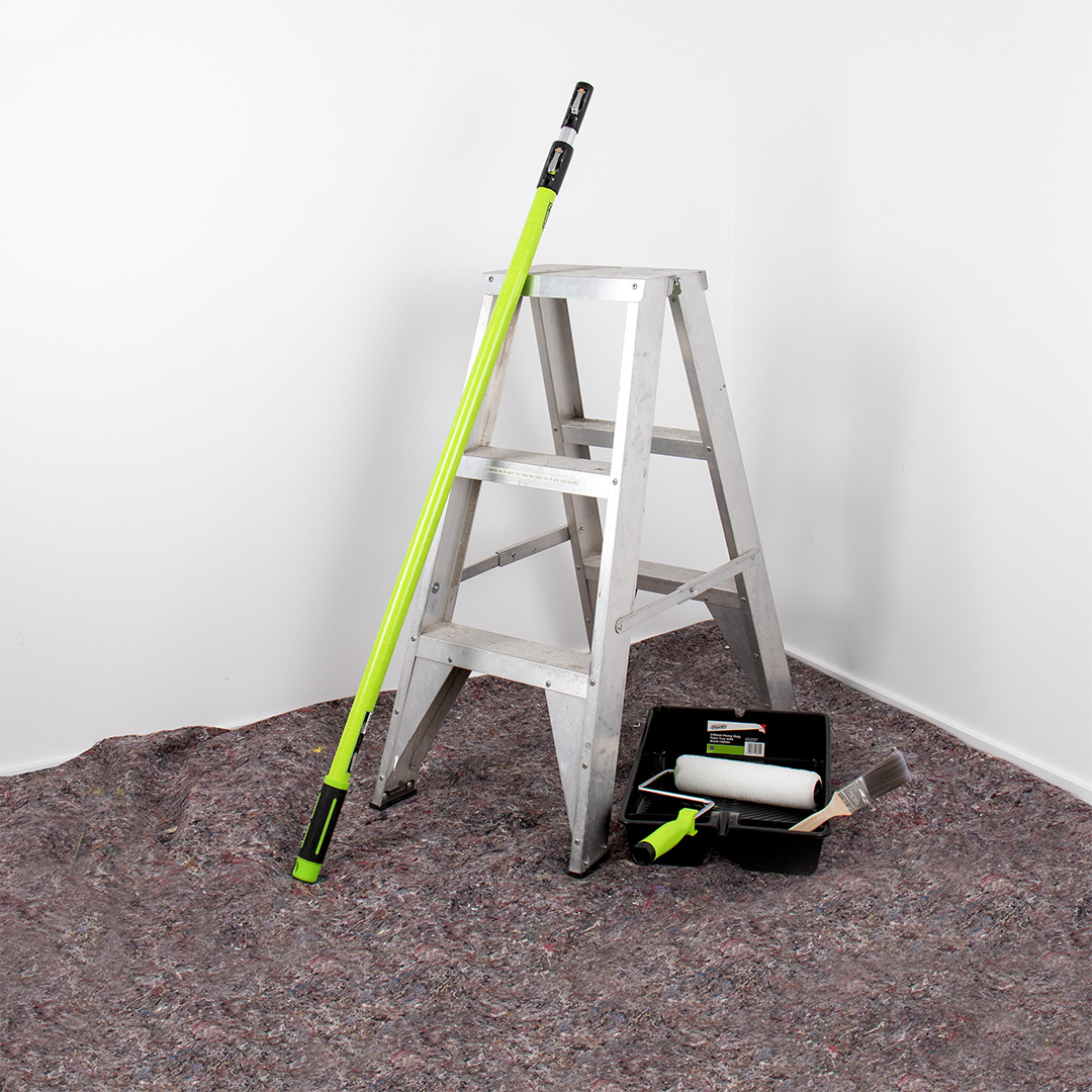 Protect your floors and belongings from spills, dust, and dents with the Haydn Absorbent Fleece Drop Cover, made from recycled materials. #HaydnBrush #Coverprotection #Protectionfloor #Fleecedropcover #Painterslife #FYP #NZ