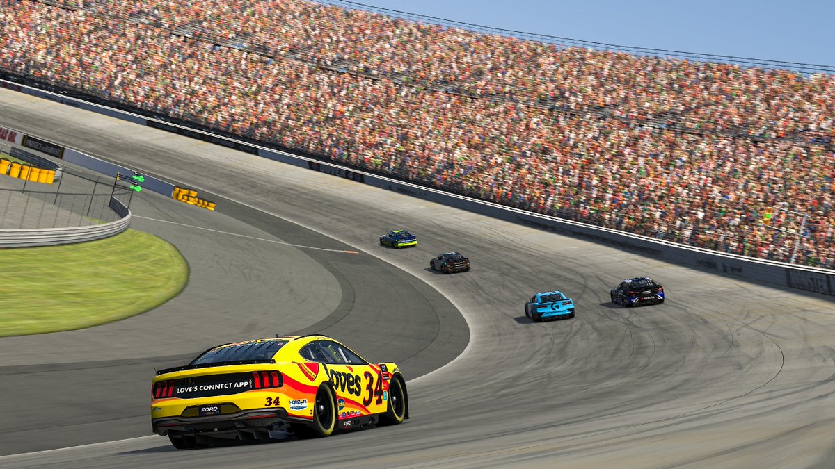 Fun times were had. Ended p15 after starting 7th, played the strategy perfect just ended up being in the wrong lanes in the late restarts and not adjusting enough for short runs. Thanks to <a href="/DeadzoneRacing/">Deadzone Racing</a> for the hard work as always.

Onto Talladega in two weeks.