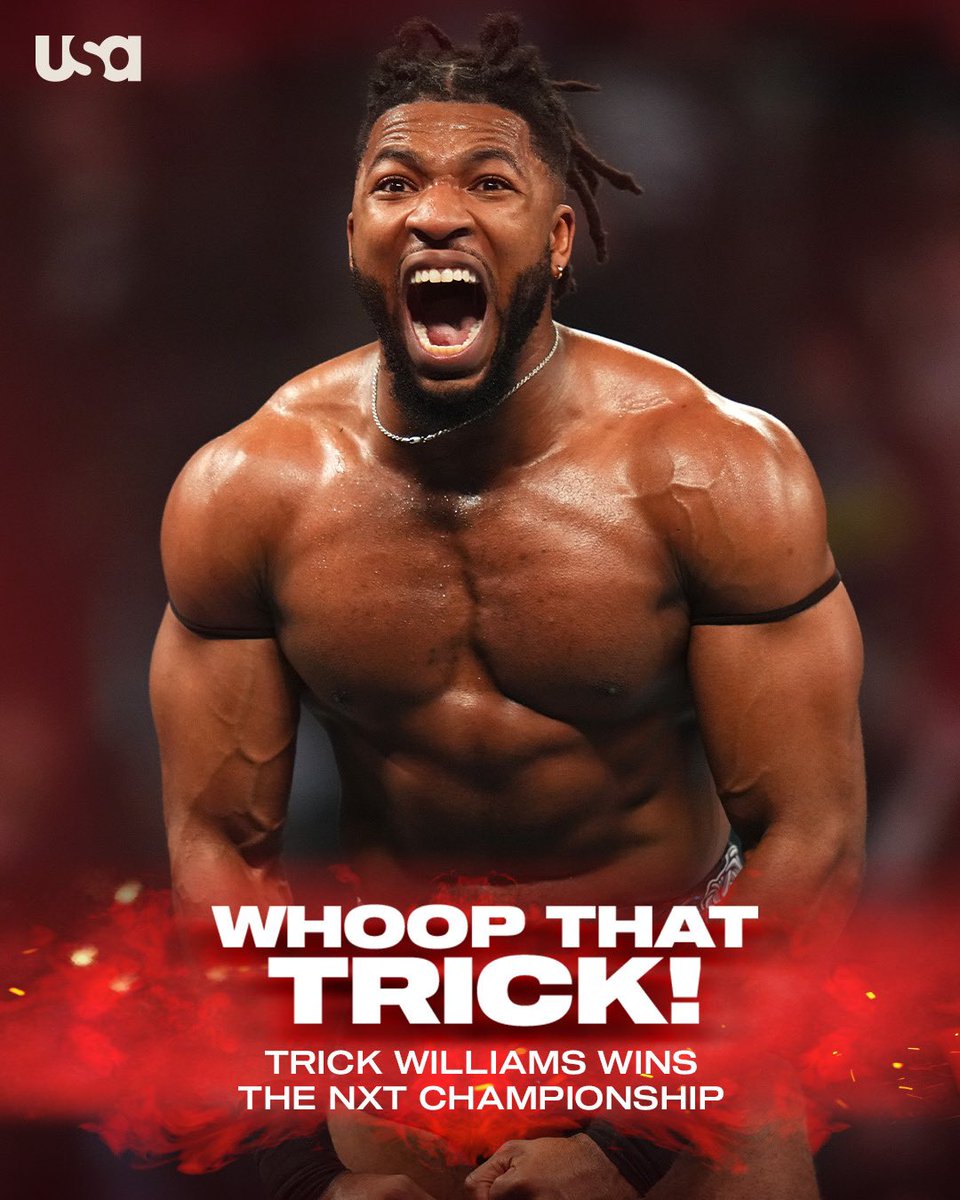 Breaking: TRICK DID IT! Trick Williams defeated Ilja Dragunov to become the NEW @WWENXT Champion! #WWENXT
