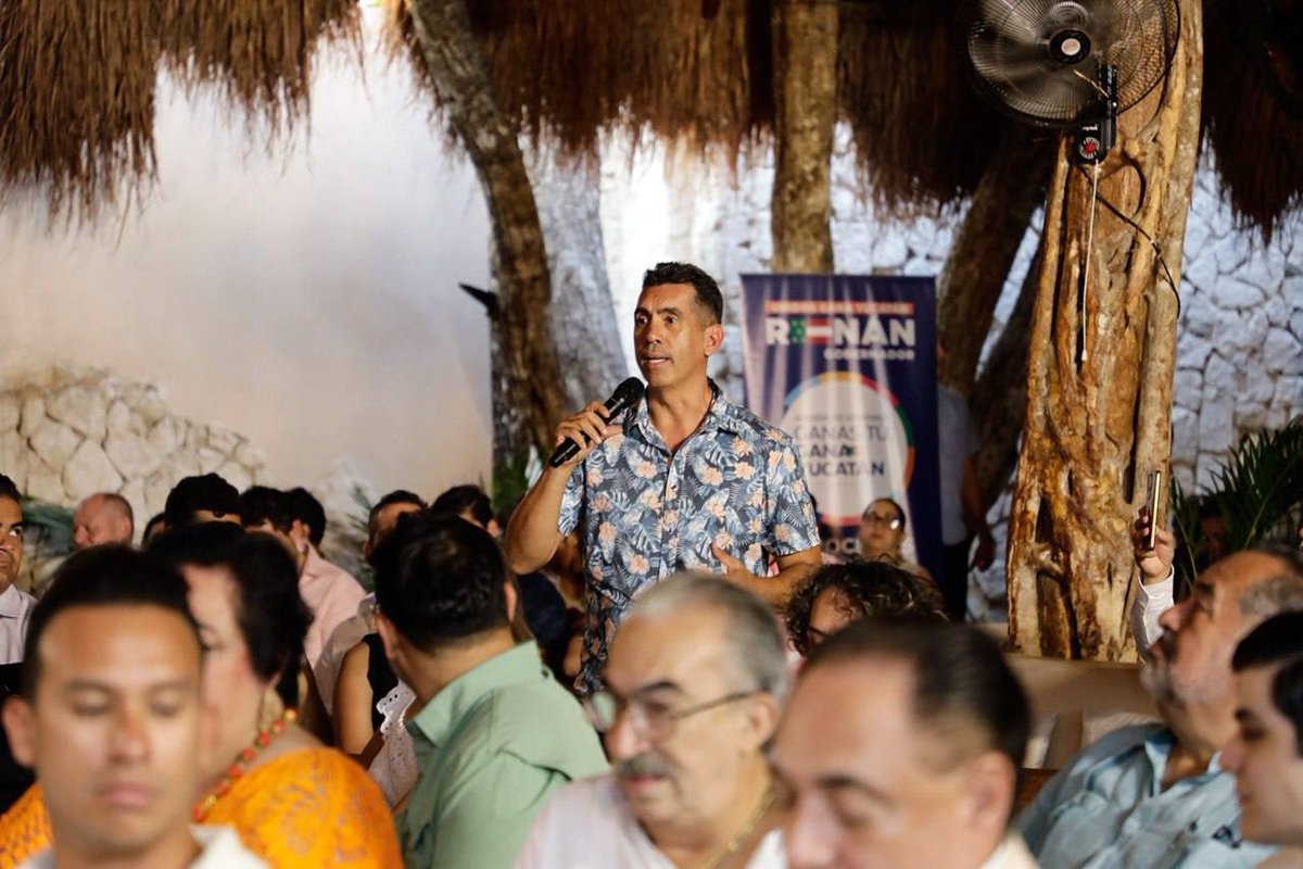 Vamos a seguir trabajando en unidad con todos los que quieren que Yucatán continúe siendo el mejor estado del país para vivir, gracias a su seguridad y certeza jurídica. Muchas gracias a la comunidad que ha elegido nuestro estado para vivir y por la invitación para compartirles