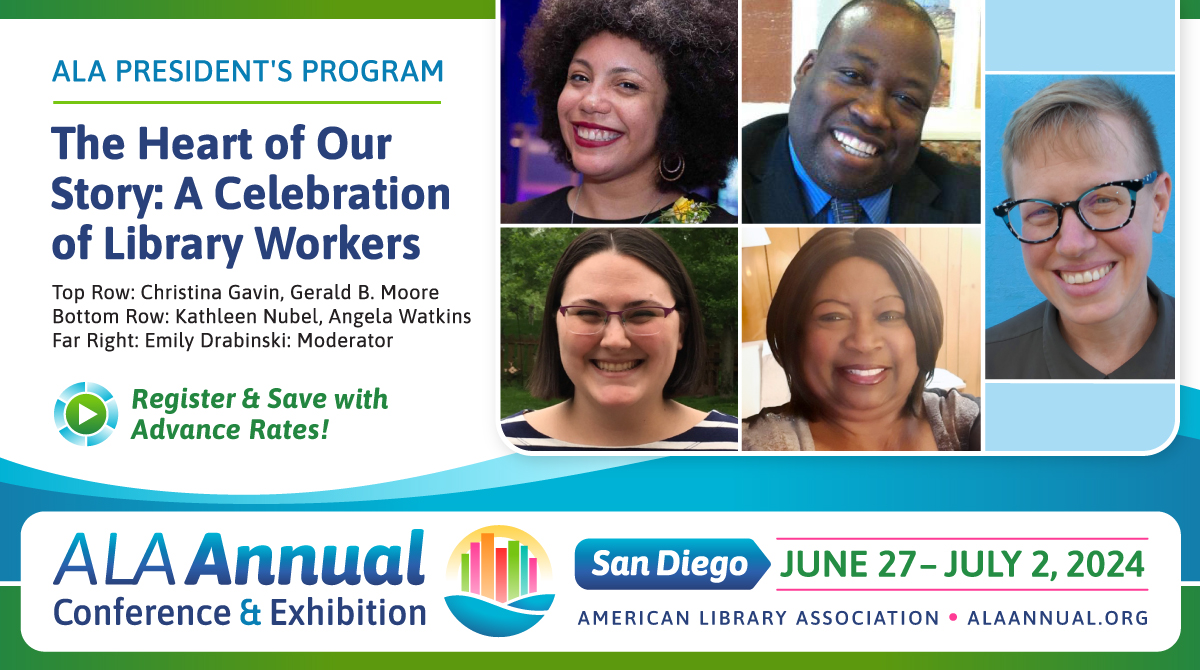 Today's library workers are the ❤️❤️❤️ of our communities! You provide not only essential resources like books and wifi but also critical access to information and a safe, inclusive space for everyone. Join us as we celebrate―YOU. #ALAAC24 Register today. bit.ly/ALAAC24-Regist…