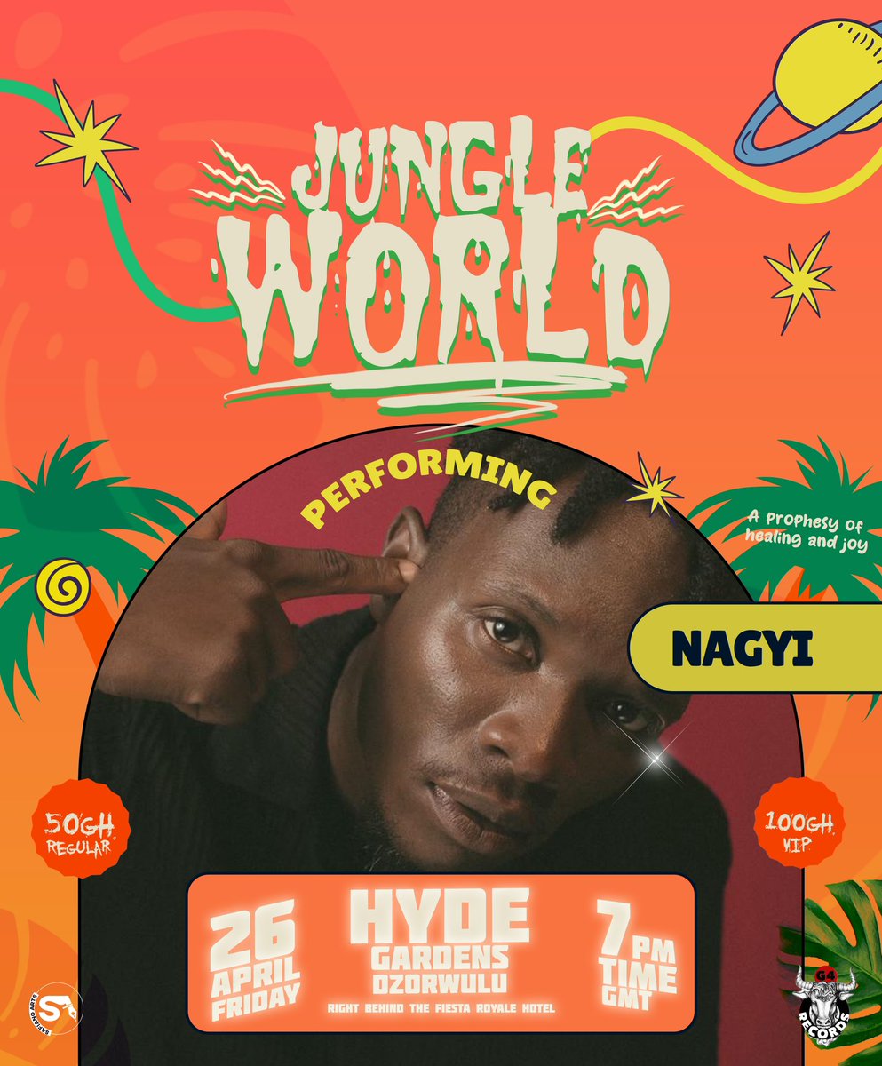 JUNGLE WORLD 24, THIS FRIDAY WE GO FRY AM !!!!