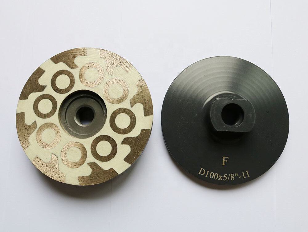 4'100mm resin filled diamond grinding cup wheel M14 or 5/8-11 thread for granite marble

#diamondtools #diamondcupwheel #diamondgrindingwheel #grindingtools #grindingwheel #marble #concrete #granite #concretegrinding #stonegrinding #constructionmaterials #floorgrinding
