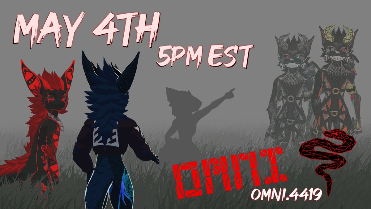 GlitchTheFox's tweet photo. It's finally time, we are proud to invite you all down to a very special night at OMNI, four awesome details, it'll be our biggest show yet, ten hours with ten amazing DJs, we'll also be unveiling our newest club, AND new Photogens, plus it's my borkday :o
https://t.co/PS8yOaQOtu https://t.co/581a1sM1DI