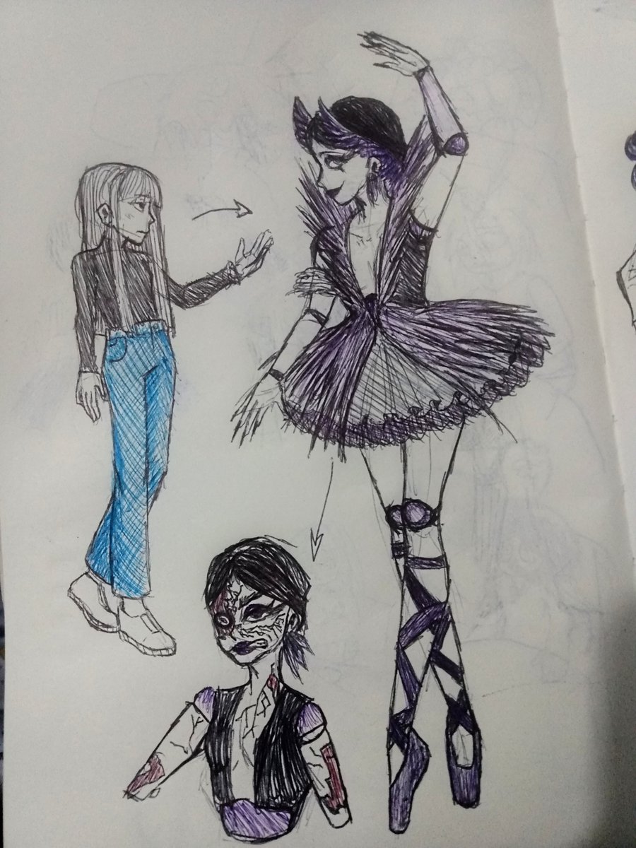 MairaNataliaLp2's tweet photo. 1 parte de los villanos de la semana de una de mis historias, me encantaría que alguien adivinara los referentes
#teensuperhero #superheroes #iluciones #bailarina #porcelana #astrologia #impresora #araña #mujeraraña #villan #oc #ocart #characterdesign #traditionalart https://t.co/vs0Ge6NAE7