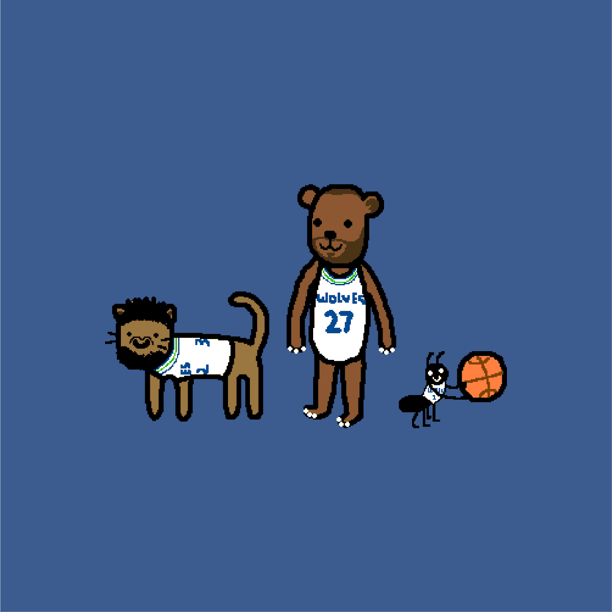 nba_paint's tweet photo. KAT. Go-bear. Ant. https://t.co/oH0W6nar6O
