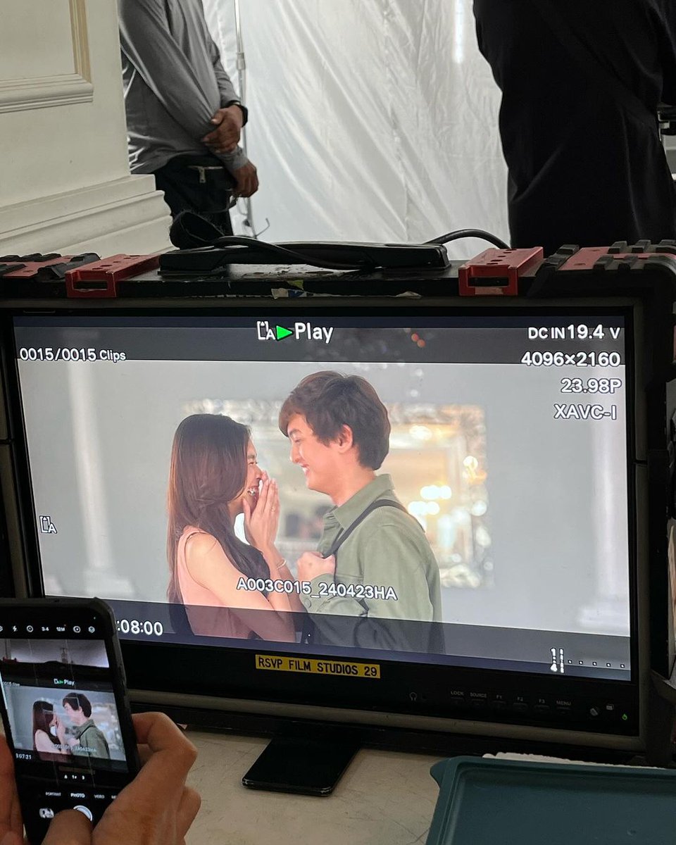 ABSCBNNews's tweet photo. Teaser photos pa lang, kinikilig na kami sa inyo, FranSeth!! 🥰

Kapamilya stars Francine Diaz and Seth Fedelin perfectly show what young love looks like in the behind the scenes photos of their upcoming film "My Future You." #FranSeth #MyFutureYou 

(📷: Diaz, Instagram) 

RELATED: https://t.co/IYz8Sxl8Ok