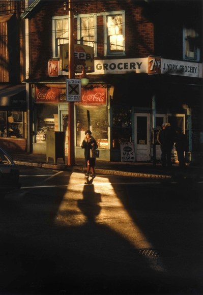 Fred Herzog, Canadian photographer known for his use of exceptional colour and intensity unusual in the 1950s and 60s, when art photography was almost exclusively black and white imagery.

Crossing Powell, Vancouver 1984
#Photography