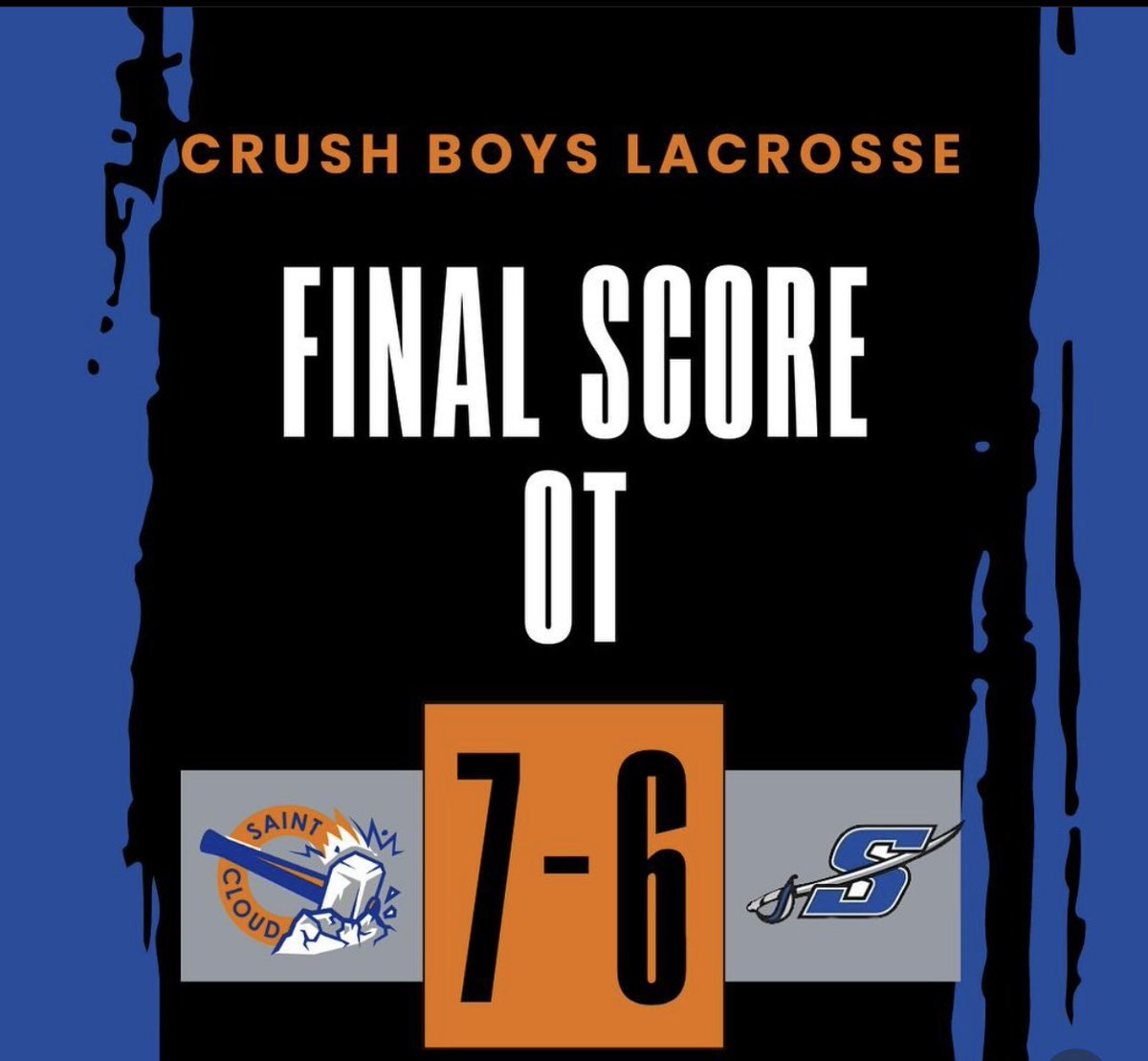 STC_HSLax's tweet photo. Crush win in Overtime 7-6! https://t.co/Zt1jMyQvwC