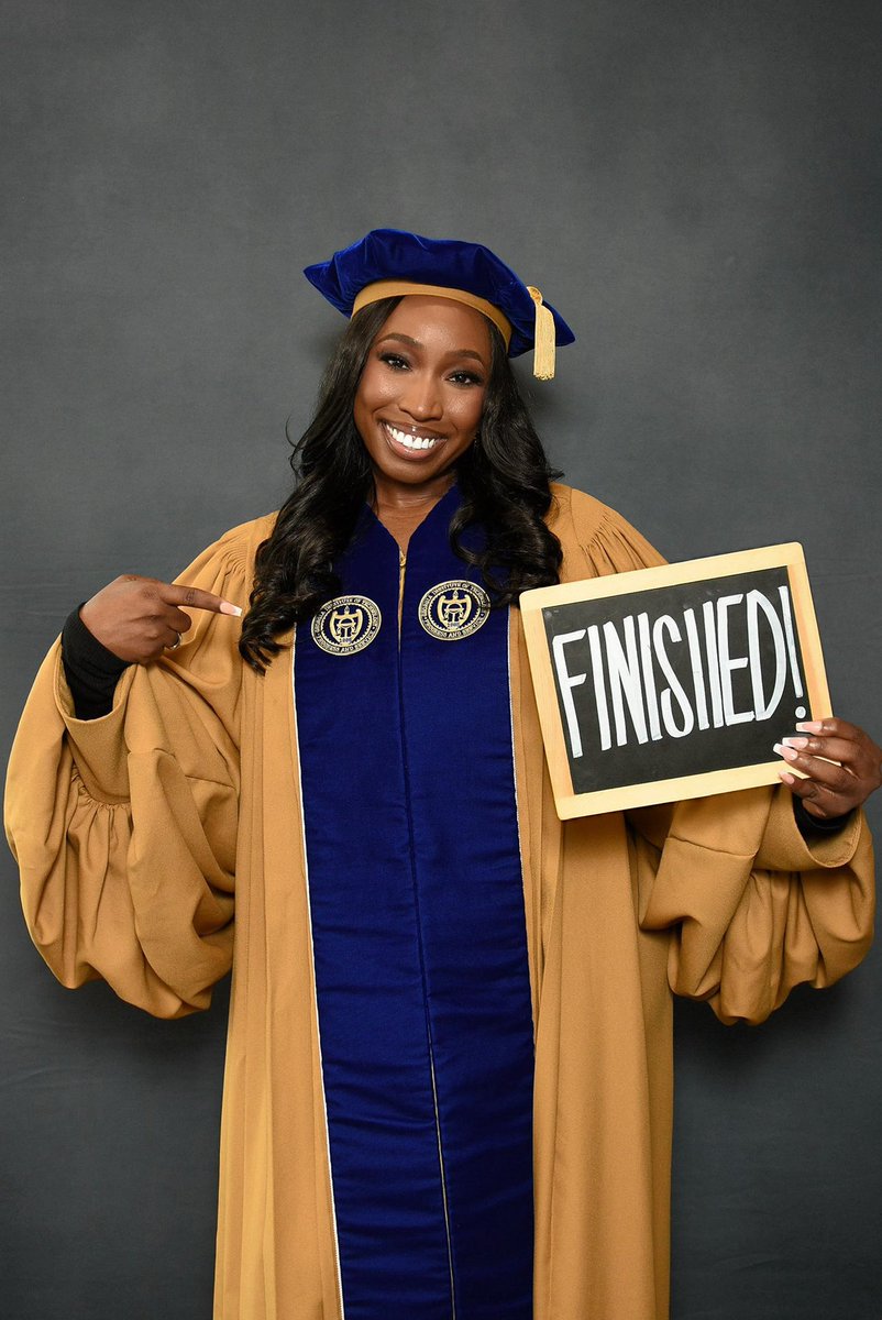 Dr. De'Aira Bryant (@deegotrobots) on Twitter photo Officially #PhDONE 🥹👩🏾🎓
I am thrilled to announce that I have successfully defended my thesis at <a href="/gtcomputing/">Georgia Tech Computing</a> 🤖🎉
I am immensely grateful to God, my committee, collaborators, and support system for making this possible.
Dear daddy, I hope I have made you proud 🙏🏾🕊️ Officially #PhDONE 🥹👩🏾🎓
I am thrilled to announce that I have successfully defended my thesis at <a href="/gtcomputing/">Georgia Tech Computing</a> 🤖🎉
I am immensely grateful to God, my committee, collaborators, and support system for making this possible.
Dear daddy, I hope I have made you proud 🙏🏾🕊️