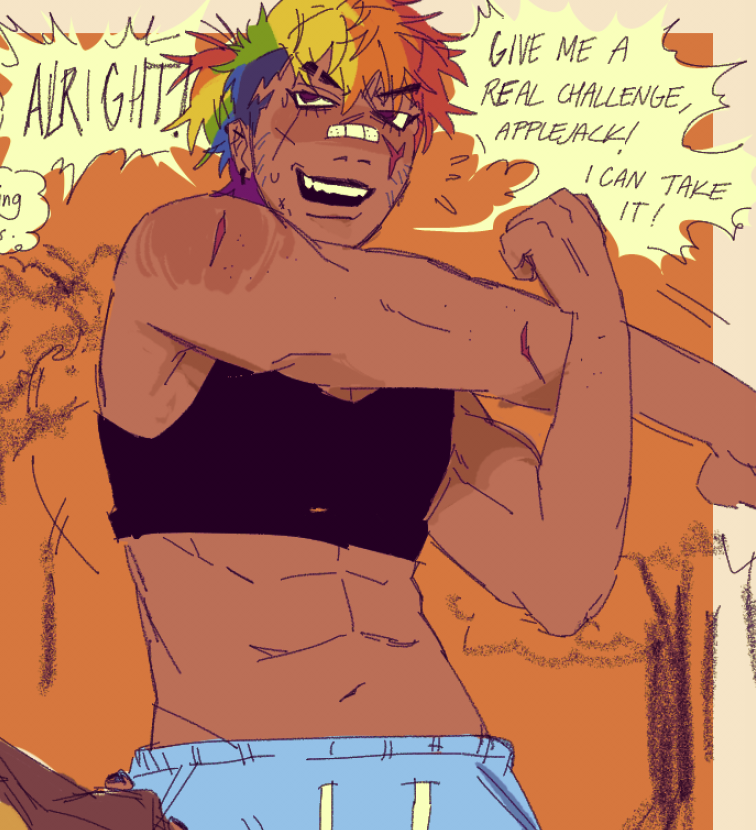 c4horse_'s tweet photo. [#mylittlepony] happy lesbian visibility week. butch4butch https://t.co/Yd9z3Bhcxh
